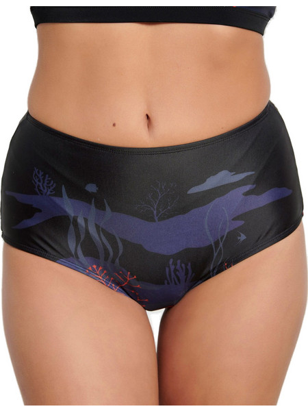 BodyTalk Ψηλόμεσο Bikini Bottom Μαύρο 1231-904144-00100