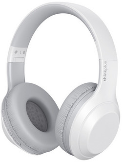 Lenovo TH10 Ασύρματα Bluetooth Ακουστικά Over Ear Λευκά