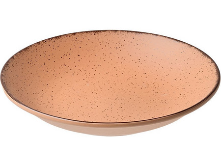 Estia Πιάτο Βαθύ Πορσελάνης Terra Salmon 23cm 07-15930