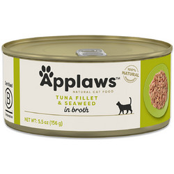 Applaws Adult with Tuna & Seaweed in Broth 156gr