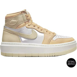 Jordan Air Elevate High Γυναικεία Sneakers Flatforms Μποτάκια Μπεζ DN3253-200