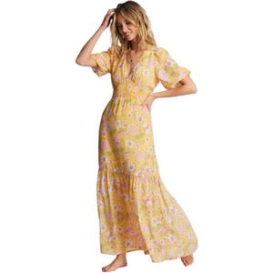 Billabong Spellbound Maxi Καλοκαιρινό Καθημερινό Φόρεμα Κίτρινο ABJWD00533-YGF0 Billabong Spellbound Maxi Καλοκαιρινό Καθημερινό Φόρεμα Κίτρινο ABJWD00533-YGF0
