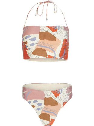 O'Neill Jen Love Bikini Set Ψηλόμεσο Πολύχρωμο 1800131-32520