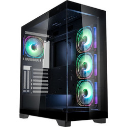 Kolink Unity Peak ARGB Black Gaming Midi Tower Κουτί Υπολογιστή RGB με Πλαϊνό Παράθυρο