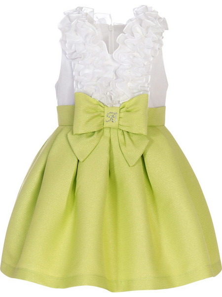 Balloon Chic Παιδικό Φόρεμα Άσπρο Lime 241F0232
