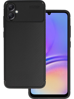 Powertech Carbon Elite Back Cover Black (Samsung Galaxy A05)
