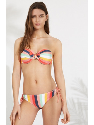 Ysabel Bikini Set Strapless με Ενίσχυση Πολύχρωμο 81656