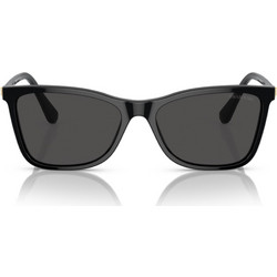 Swarovski SK6004 100187 Ανδρικά Γυαλιά Ηλίου Τετράγωνα Κοκάλινα Μαύρα με Μαύρο Polarized Φακό
