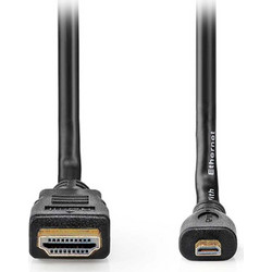 Nedis Καλώδιο HDMI 1.4 HDMI Male to Micro HDMI male 1.5m Black