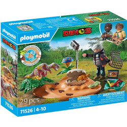 Playmobil Dinos Φωλιά Στεγόσαυρου & Κλέφτης Αυγών για 4-10 Ετών 71526