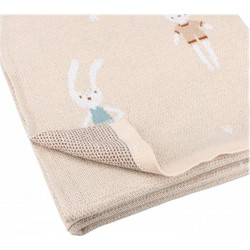Kidzroom Sweet Snuggies Κουβέρτα Αγκαλιάς Πλεκτή 80x100 Ροζ