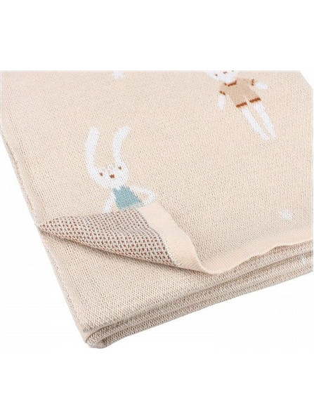 Kidzroom Sweet Snuggies Κουβέρτα Αγκαλιάς Πλεκτή 80x100 Ροζ