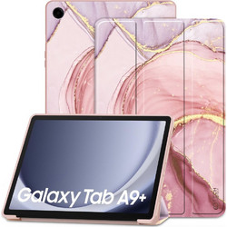 Tech-Protect Smart Case Marble (Galaxy Tab A9+)