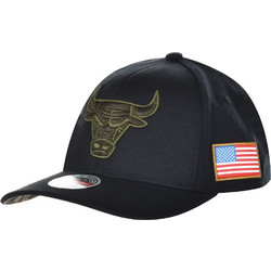 Mitchell & Ness Chicago Bulls Ανδρικό Καπέλο Jockey Snapback Υφασμάτινο Μαύρο 6HSSHATS039-CBUBLCK