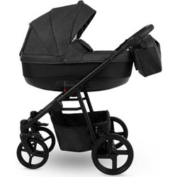 Camarelo Navo Καρότσι Μωρού 3 σε 1 Black