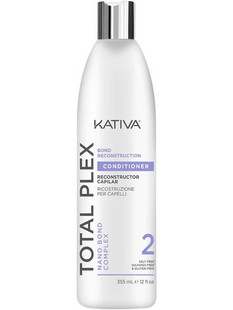 Kativa Total Plex Reconstructive Conditioner για Επανόρθωση για Ταλαιπωρημένα Μαλλιά 355ml