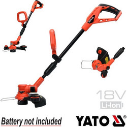 Yato YT-82831 Χορτοκοπτικό Μπαταρίας Ώμου / Χειρός 18V 2.74kg