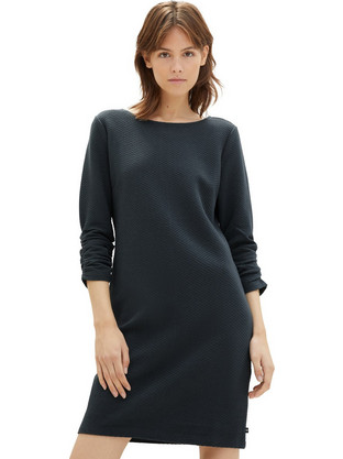 Tom Tailor Midi Καθημερινό Φόρεμα Μαύρο 1038844-21525
