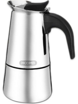 Hoomei HM-5708-2T Μπρίκι Espresso 2Cups Inox