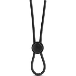 Blush Stay Hard Silicone Loop Cock Ring Ρυθμιζόμενο Ελαστικό Δαχτυλίδι Πέους & Όρχεων Σιλικόνης Μαύρο