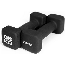 Zipro 10947182 Σετ Βαράκια Τετράγωνα Neoprene 2x2kg