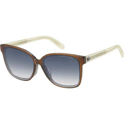 Marc Jacobs MARC556FS NUX/08 Γυναικεία Γυαλιά Ηλίου Τετράγωνα Κοκάλινα Καφέ με Μαύρο Polarized Φακό
