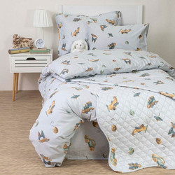 Borea Σετ Παιδικά Σεντόνια Μονά Βαμβακερά 160x250 Toys 3τμχ