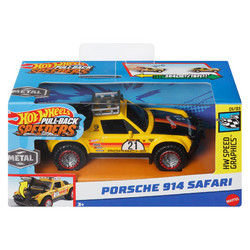 Mattel Hot Wheels Pull-Back Speeders Porsche 914 Safari