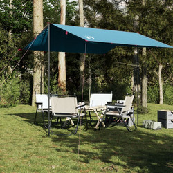vidaXL Σκίαστρο Παραλίας Μπλε 300x294cm 94650