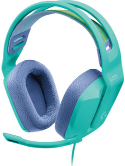 Logitech G335 Gaming Headset Over Ear Mint Green