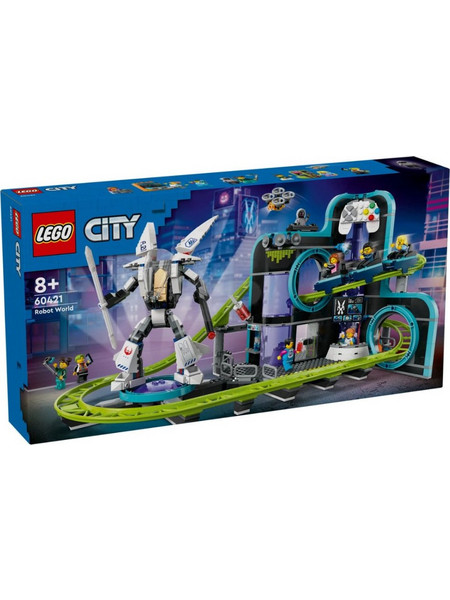 Lego City Robot World Roller-Coaster Park για 8+ Ετών 60421