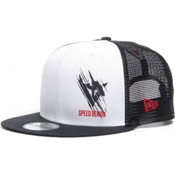 Dainese C08 Tarmac Ανδρικό Καπέλο Jockey με Δίχτυ Snapback Υφασμάτινο Μαύρο 9FIFTY 1990000-283L