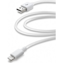 Cellular Line USB-A to Lightning Cable 2m White 8018080201912