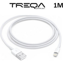 Treqa CA-1012 USB-A to Lightning Cable 1m White
