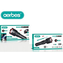 Aerbes AB-SD07 Επαναφορτιζόμενος Φακός Led