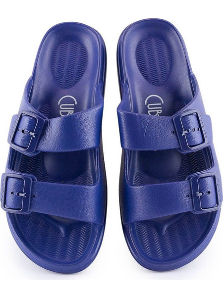 Cubanitas Ανδρικές Παντόφλες Καλοκαιρινές Royal Blue 11/012