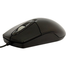 A4Tech Ενσύρματο Ποντίκι Black
