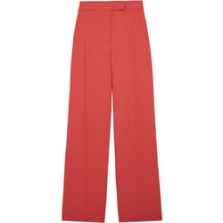Ted Baker Ψηλόμεση Υφασμάτινη Γυναικεία Παντελόνα Loose Εφαρμογή Κόκκινη 273268