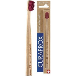 Curaprox Cs Wood Ultra Soft Oδοντόβουρτσα Ροζ