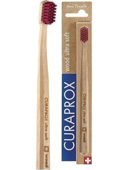 Curaprox Cs Wood Ultra Soft Oδοντόβουρτσα Ροζ