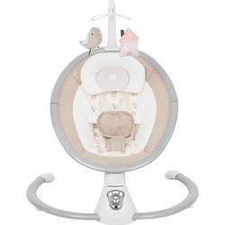 KikkaBoo Twiddle 2023 Relax Μωρού Κούνια με Μουσική έως 9kg Μπεζ 31005010056