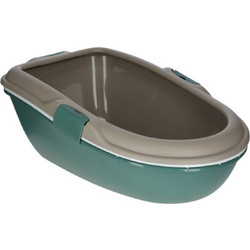 Kerbl Furba Λεκάνη Γάτας με Κόσκινο Πράσινη Μ69xΠ47xΥ26cm