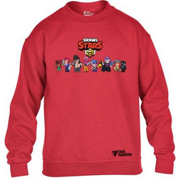 Takeposition All Brawlers Brawl Stars Παιδικό Φούτερ Κόκκινο 810-4512B-05