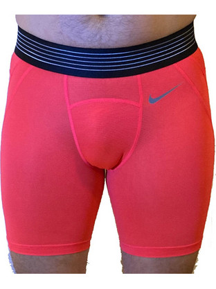 Nike GFA HPRCL Ανδρικό Κολάν Σορτς Ροζ 927205-644