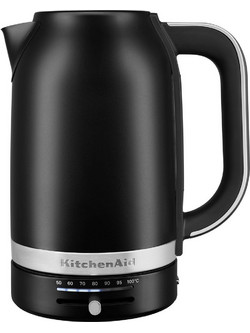 KitchenAid 5KEK1701EBM Ανοξείδωτος Βραστήρας 1.7lt 2400W με Ρύθμιση Θερμοκρασίας