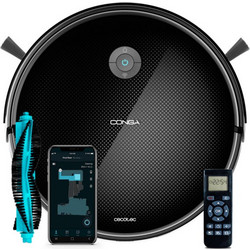 Cecotec Conga Connected Gyro CEC-08605 Σκούπα Ρομπότ για Σκούπισμα & Σφουγγάρισμα με Χαρτογράφηση & WiFi