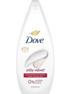 Dove Silky Velvet Αφρόλουτρο σε Gel 720ml