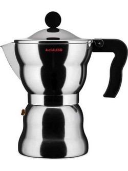 Alessi Moka AAM33/6 Μπρίκι Espresso 6Cups Inox