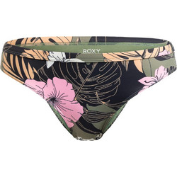 Roxy Bikini Slip Floral Μαύρο Ροζ ERJX404836-KVJ9