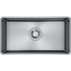 Franke Maris Quiet MQX 110-82 Υποκαθήμενος Νεροχύτης Inox 86x46.4cm